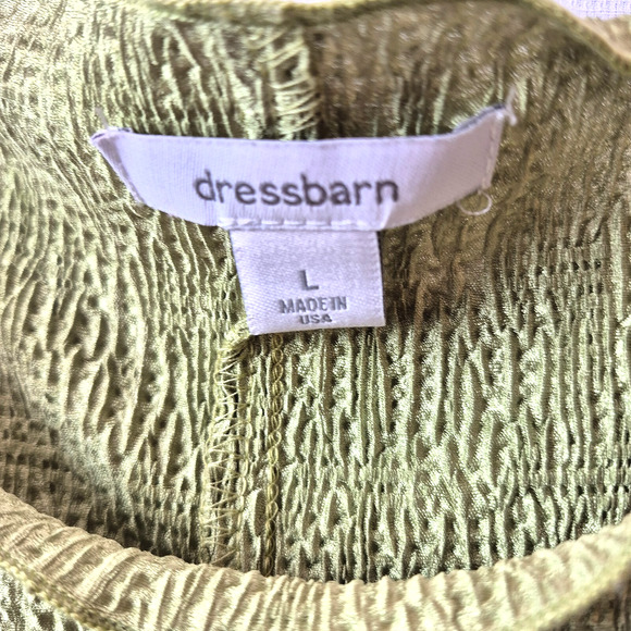 Women’s Green Tie Front Top & Floral Midi Skirt Set L Boho Cottagecore - Picture 3 of 15